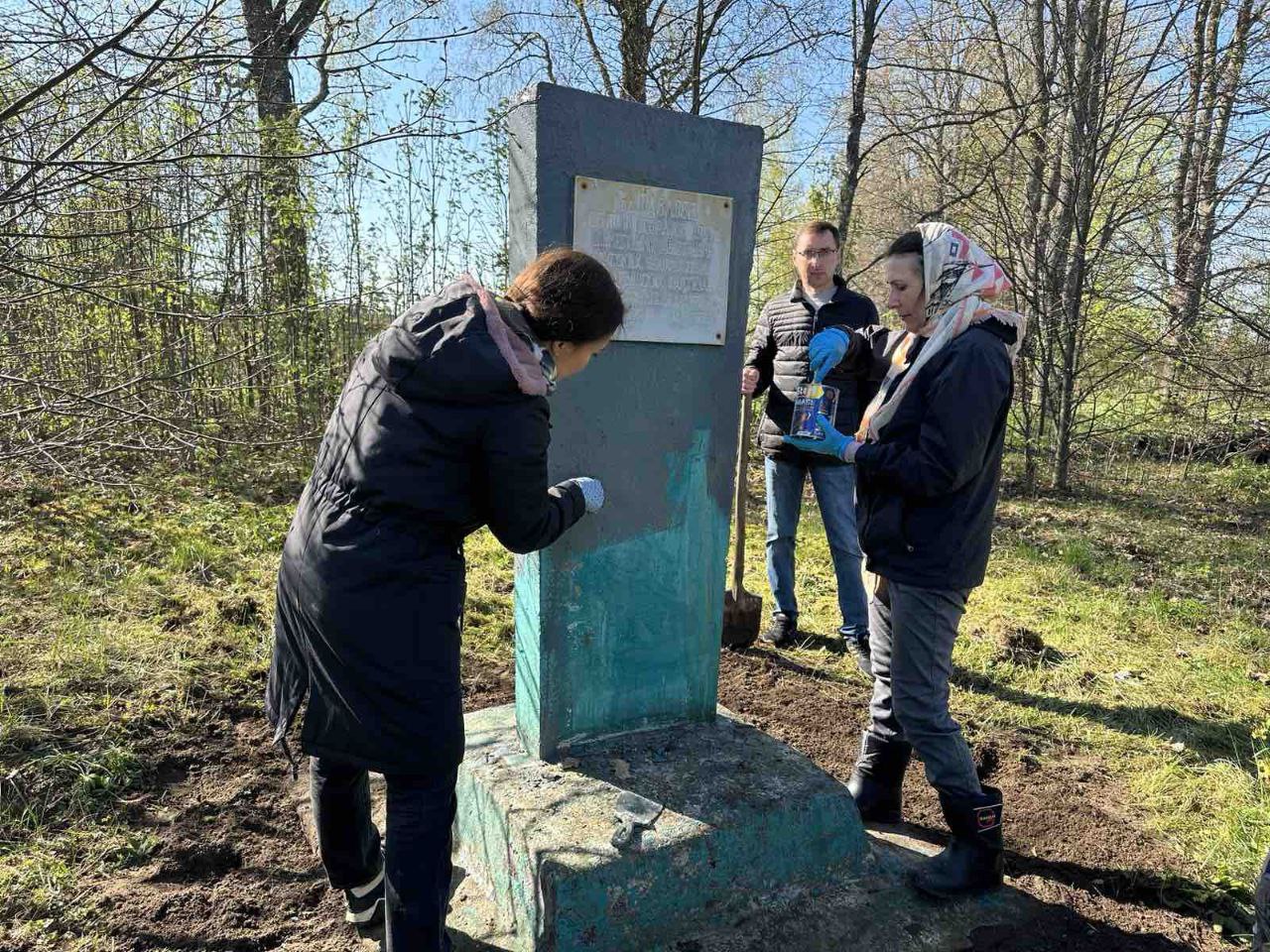 Адвокаты Беларуси продолжают благоустраивать памятные  места Великой Отечественной войны