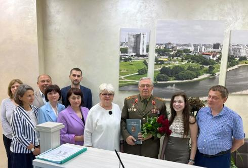 Адвокаты Минской городской коллегии встретились с председателем Центральной районной организации ветеранов Минска