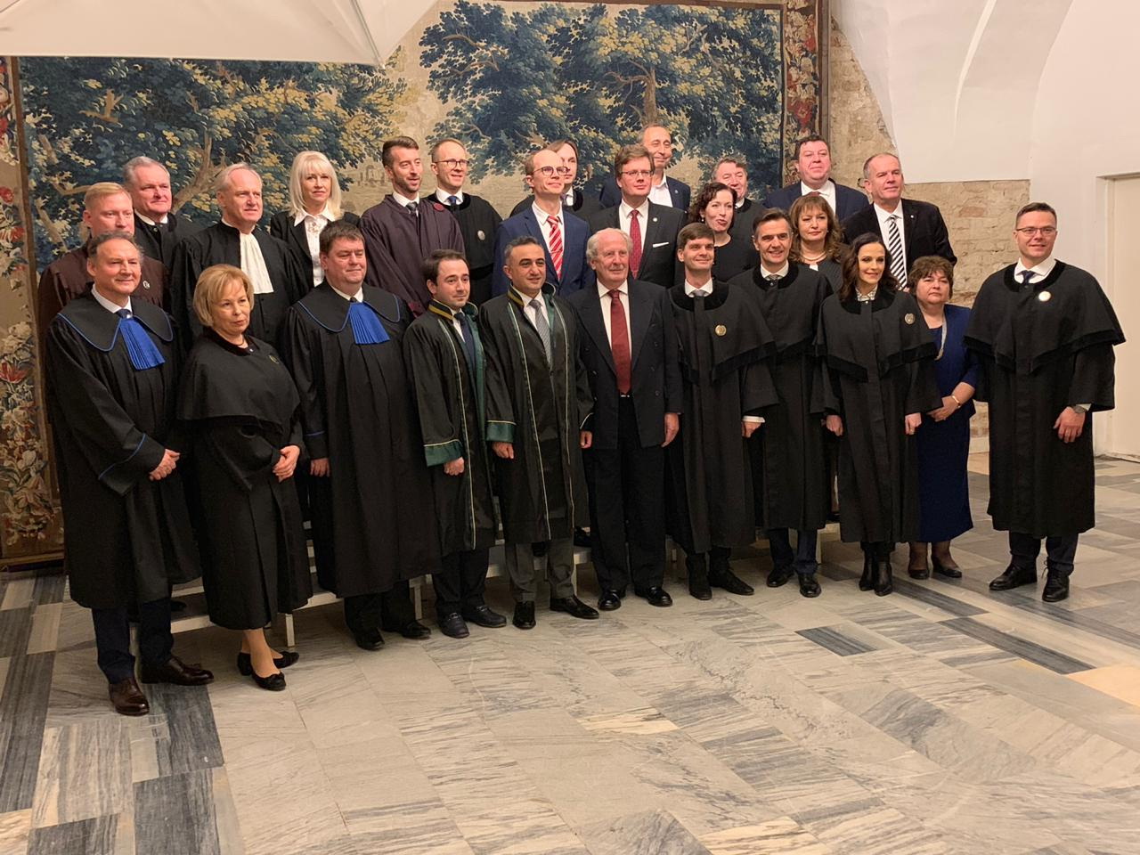 Представители Белорусской адвокатуры поздравили литовских коллег со 100-летним юбилеем со Дня образования адвокатуры Литвы